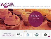 Tablet Screenshot of angelstarch.com